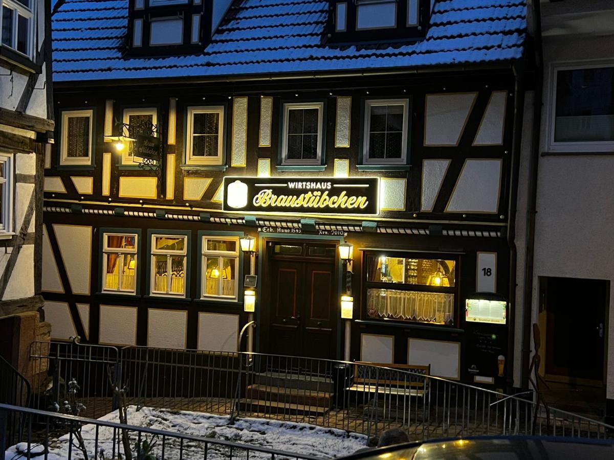 Hotel Gaststaette Braustuebchen à Schlitz Extérieur photo